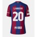 Billige Barcelona Sergi Roberto #20 Hjemmebane Fodboldtrøjer 2023-24 Kortærmet